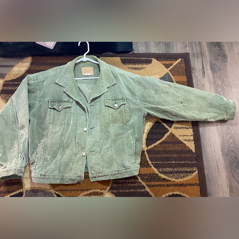Vintage, rare gap, denim corduroy, jean jacket XL